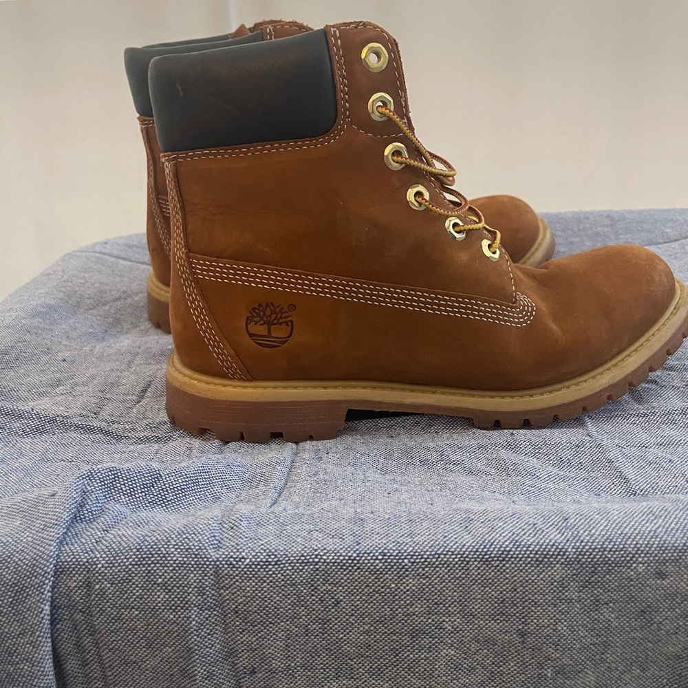 Timberland boots.
